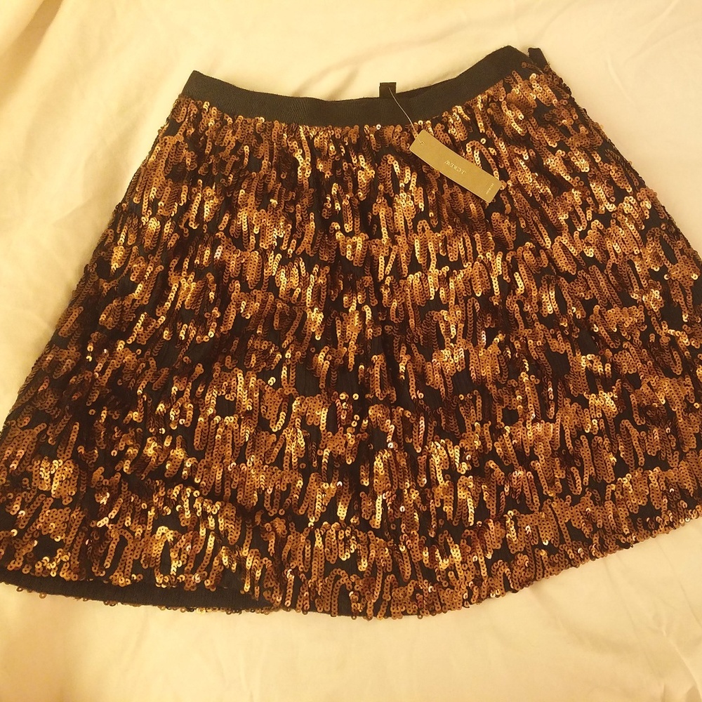 J. Crew Sequin Skirt